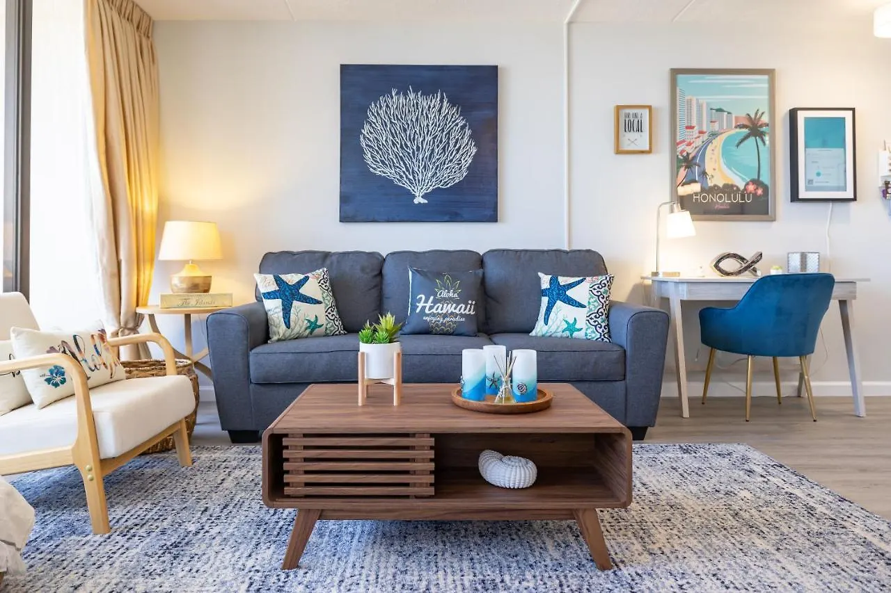 Waikiki Upscale 1 Bedroom - Ocean Views - Parking Honolulu 0*,