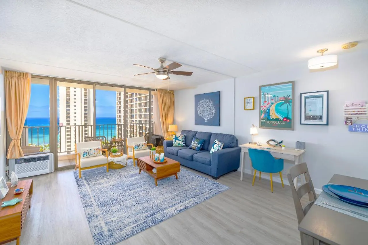 Waikiki Upscale 1 Bedroom - Ocean Views - Parking Honolulu United States