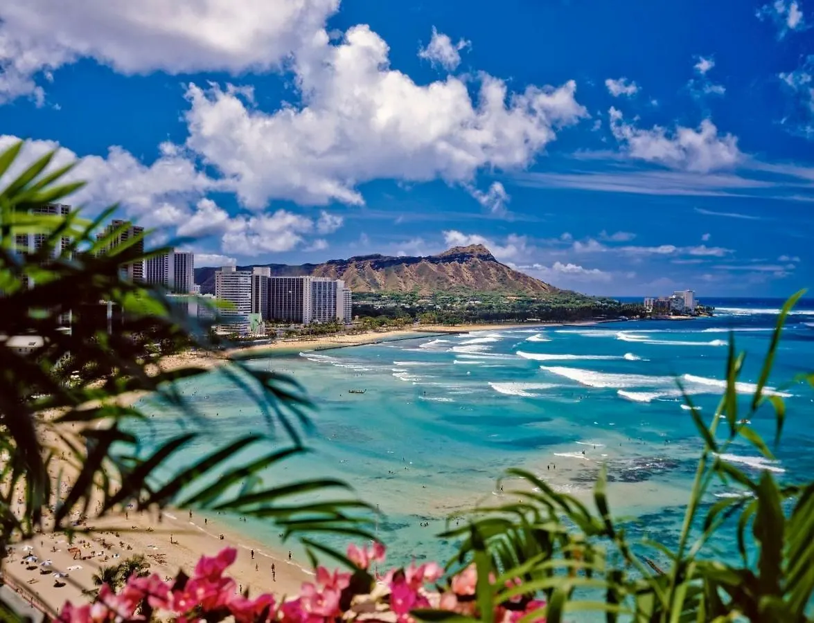 Waikiki Upscale 1 Bedroom - Ocean Views - Parking Honolulu Apartment